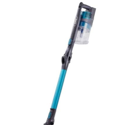 Shark Cordless Stick Vacuum Cleaner [IZ201UKT] Anti Hair Wrap, Pet Hair, Single Battery, Turquoise Blue 