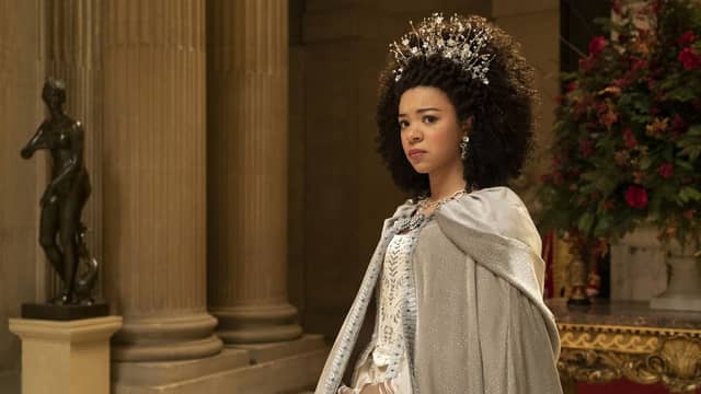 India Amarteifio stars as a young Queen Charlotte in the Bridgerton prequel of the same name