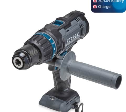 Ferrex 20V Cordless Combi Drill