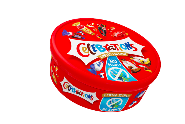 Mars Wrigley to trial No Bounty Celebrations tubs