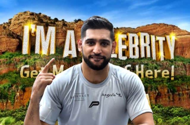 Amir Khan features in I'm A Celebrity