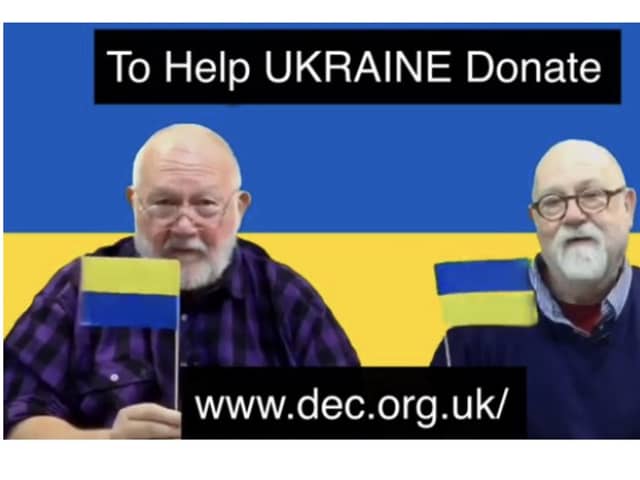 Barry and Alan urge you to support Ukranians