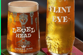 Level Head and Flint Eye are the two new beers launched by Greene King (Photo: Greene King) 
