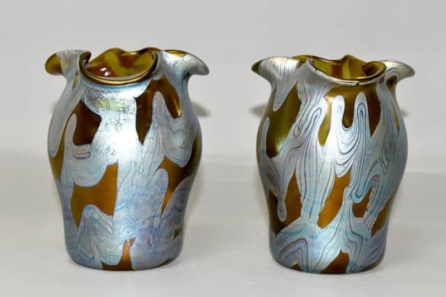 A pair of vases bought by a Staffordshire mum for just 8 at a Spanish car boot sale are set to sell at auction in Lichfield for hundreds of pounds.