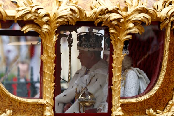 Watch the moment King Charles was crowned on the throne at London’s Westminster Abbey 