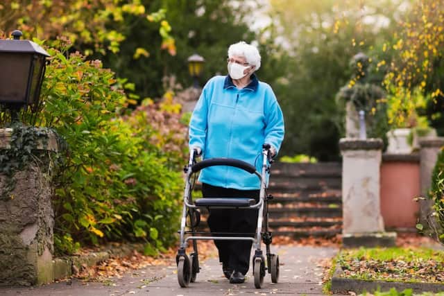 Care home residents are now able to leave for ‘low risk’ visits without having to isolate for 14 days on their return (Photo: Shutterstock)