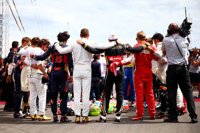 Formula 1 drivers paid tribute to the late Jules Bianchi after he passed away