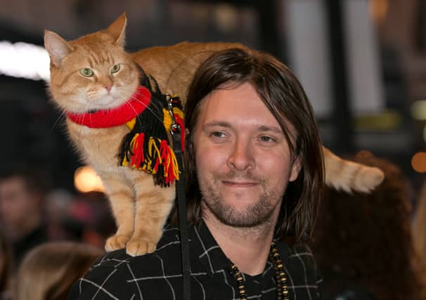 James Bowen has revealed he will be homeless by the end of today
