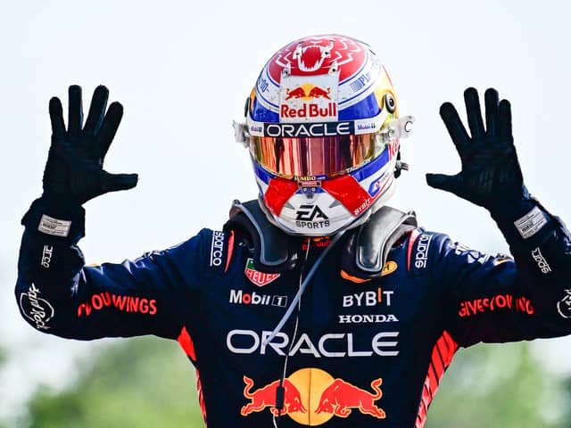Max Verstappen has seccured a record breaking 10th consecutive win at the Italian Grand Prix on Sunday