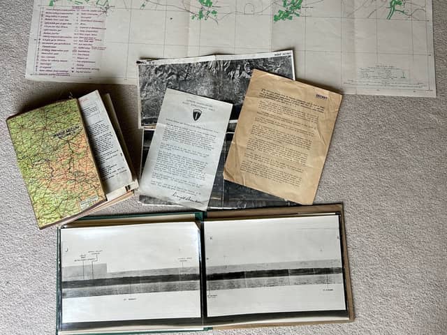 Maps and planning documents detailing top-secret plans were donated to House on the Hill museum. 