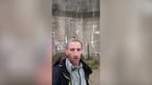 Man walking UK coastline with his dog after being stabbed.