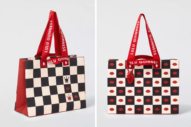 Why you need to grab the must have Lulu Guinness ‘Checkered’ Tote Bag now