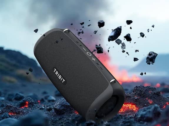 The Tribit StormBox Lava has 43hz of bass, so it delivers a nice, deep sound