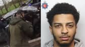 Armed police arrest man who threw acid in boy’s face.