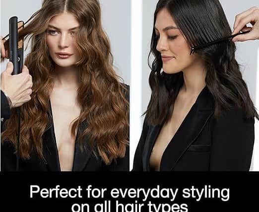 ghd Original Hair Straightener & Styler (Upgraded) - For Sleek, Smooth & Soft Styles with Enhanced Shine
