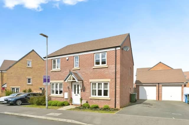 Four-bedroom Corby family home for £350,000 with landscaped garden and open-plan kitchen