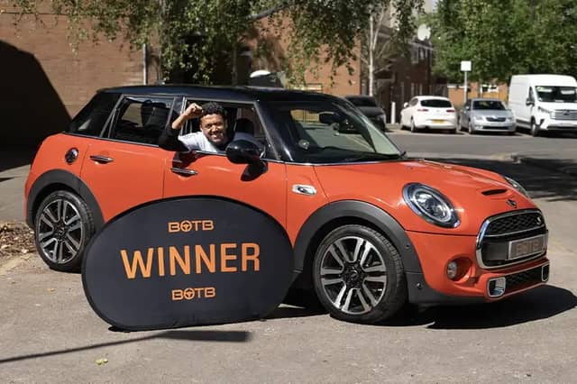 Semir Omar paid nothing for his draw ticket - and he hit the jackpot