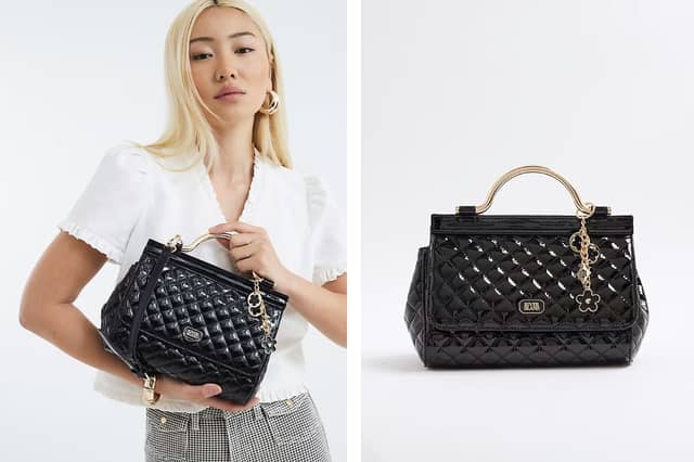 Shoppers are loving this new River Island quilted handbag that looks similar to an expensive designer label