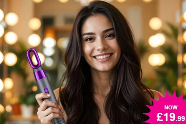 Get this Dyson-Inspired 5-in-1 Hair Styler for just £19.99 thats a huge 67% off