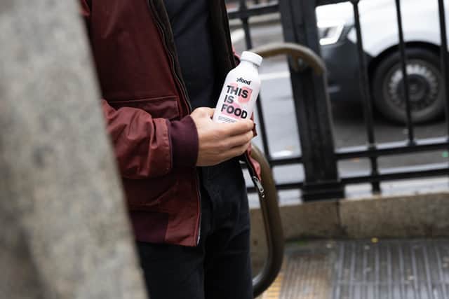 Keep a bottle by your side if you're at risk of skipping lunch - and hunger won't be an issue