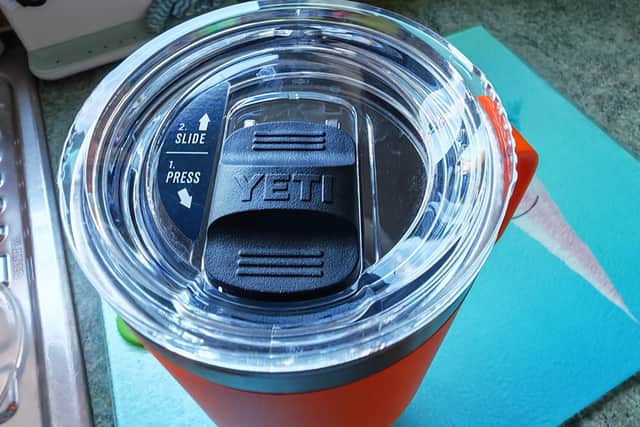YETI's lid design is a stand-out feature - and so much cleverer than the Stanley system