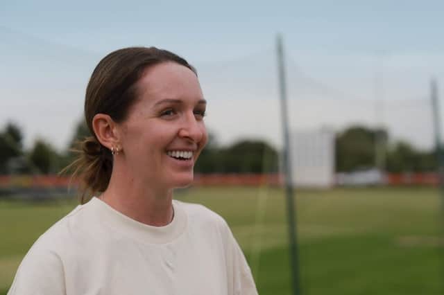 The new coach on Freddie Flintoff's Field of Dreams - Kate Cross