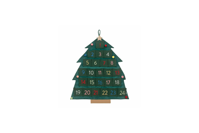 Rockahula Kids Reusable Christmas Tree Advent Calendar