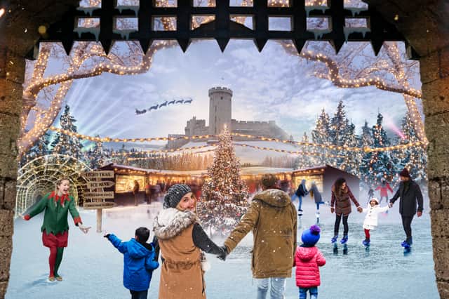 Warwick Castle Light Trail praised as a top pick for Midlands families