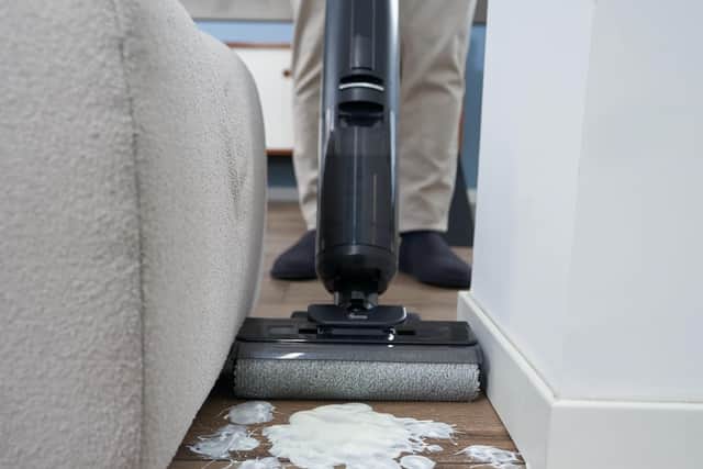 Spills or general maintenance cleans are made so much easier with this hard-floor specialist