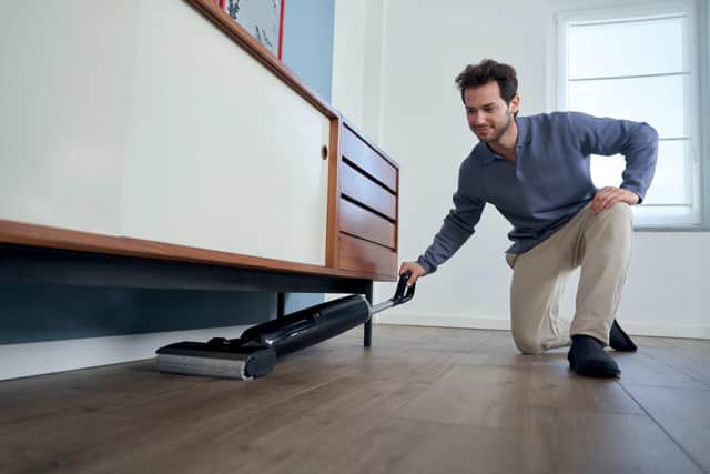 It's lightweight and versatile - easy to get into tight spaces