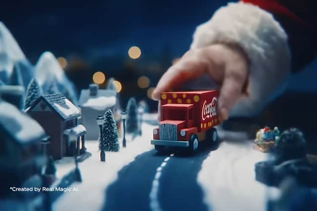 Coca-Cola has used AI for its 2025 Holidays are Coming ad