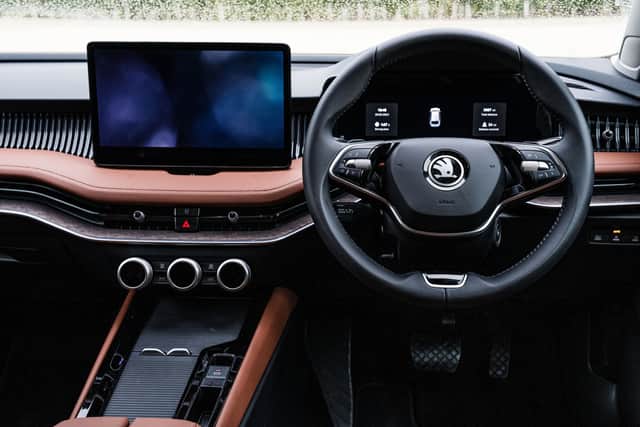 The cabin is a pleasant place to be, with lots of little touches that endear you to the car