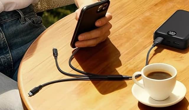 The 22.5w output is fine for smartphones - but a bit slow for laptops