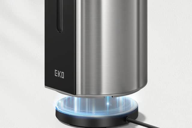 The wireless charging base is a neat touch - and adds to the overall premium feel