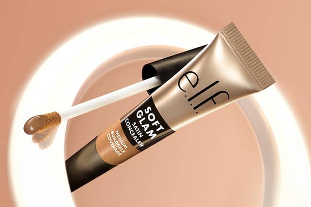 The e.l.f. Soft Glam Satin Concealer is part of the brand’s new Soft Glam collection, and will help you achieve the make-up trend loved by celebs.