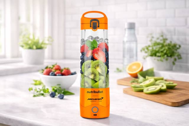 The Nutribullet is a portable blender aimed at people who want to make smoothies on the go