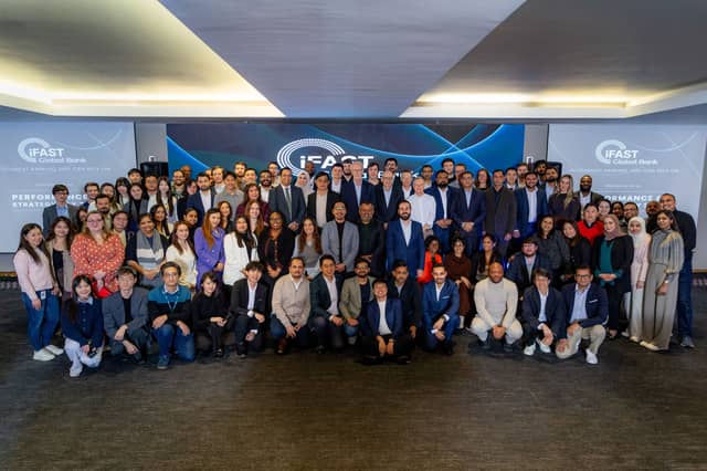 The iFAST Global Bank symposium was held in Hong Kong