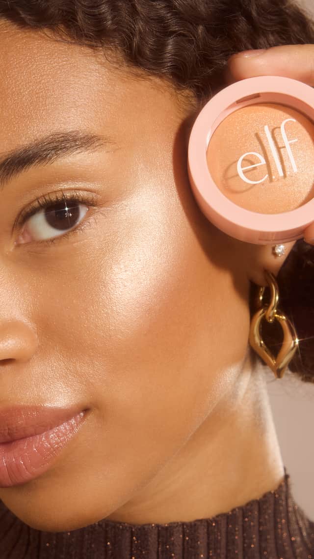 The new e.l.f. Cosmetics Halo Glow Silky Powder Highlighter is designed to deliver a truly wearable glow.