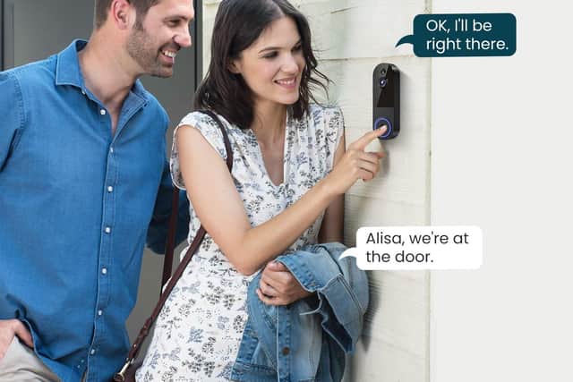 It even has a two-way talk function