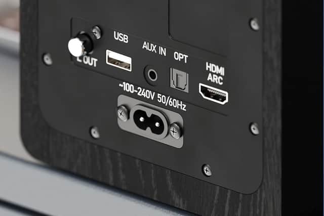 A decent array of connection options is good to see at this price