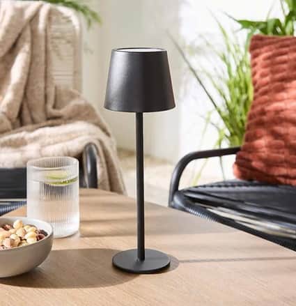 Dunelm Dinky Rechargeable Touch Dimmable Outdoor Table Lamp