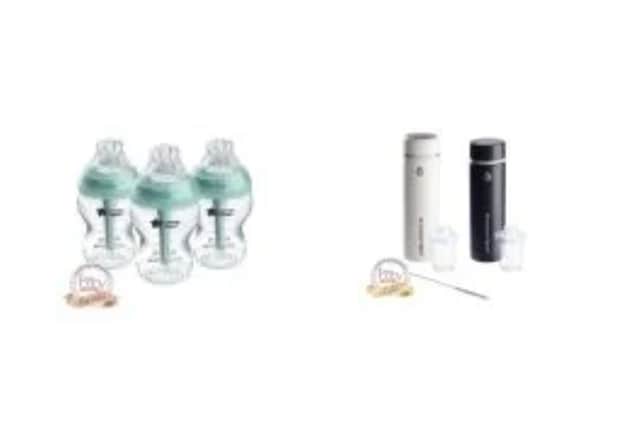 Baby Colic bottle (set of 3) and PrepGo portable feed maker set