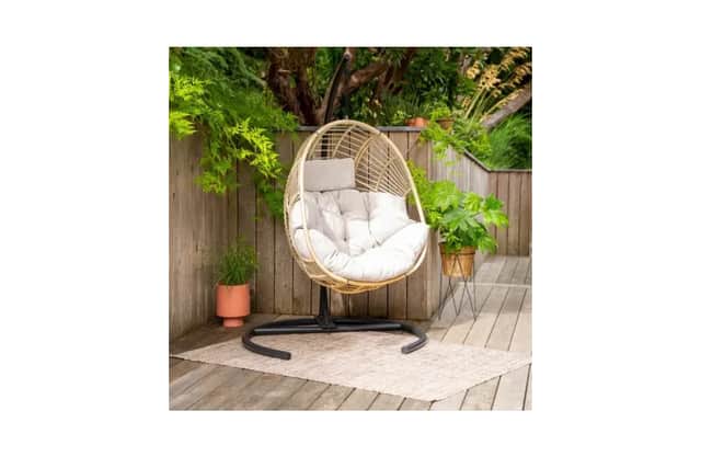 Singapore hanging egg chair