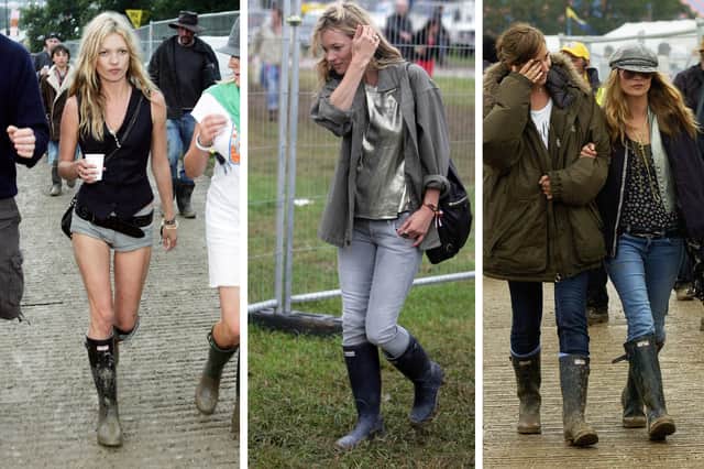 Kate Moss at Glastonbury