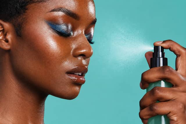 The e.l.f. Cosmetics Power Grip Primer and Dewy Setting Spray work together to create a simple two-step routine to help prep and set your make-up.