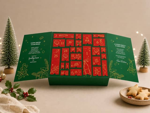The new 2026 cleaning advent calendar from YASS Clean, YASSmas Advent Calendar, which is the first of its kind according to the brand.