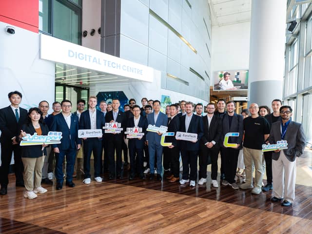 The delegation were introduced to the Greater Bay Area's tech opportunities