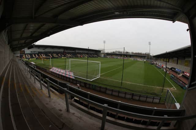 AFC Rushden & Diamonds will go to Burton Albion's Pirelli Stadium in the first round of the FA Cup