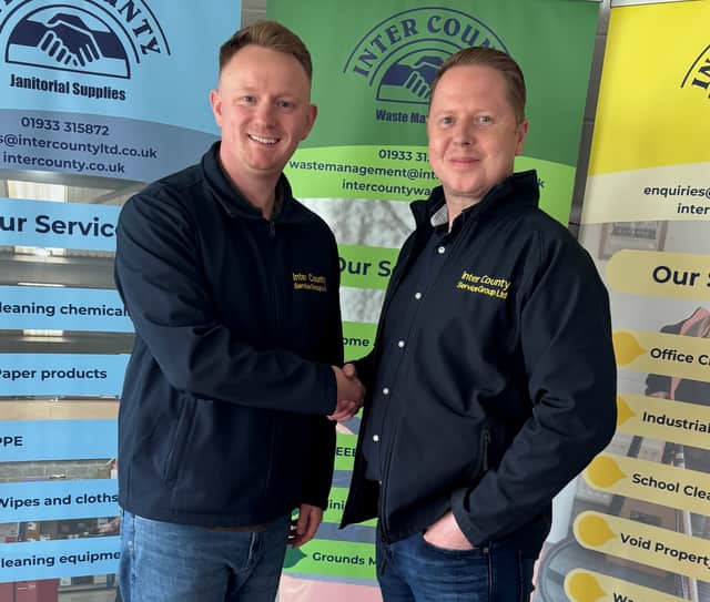 Callum Nicholson (left) and Steve Walton