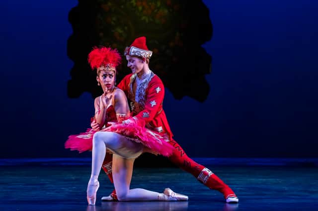 Dancers from BRB2's 2025 performance of Carlos Acosta's Ballet Celebration. Photo by Tristam Kenton